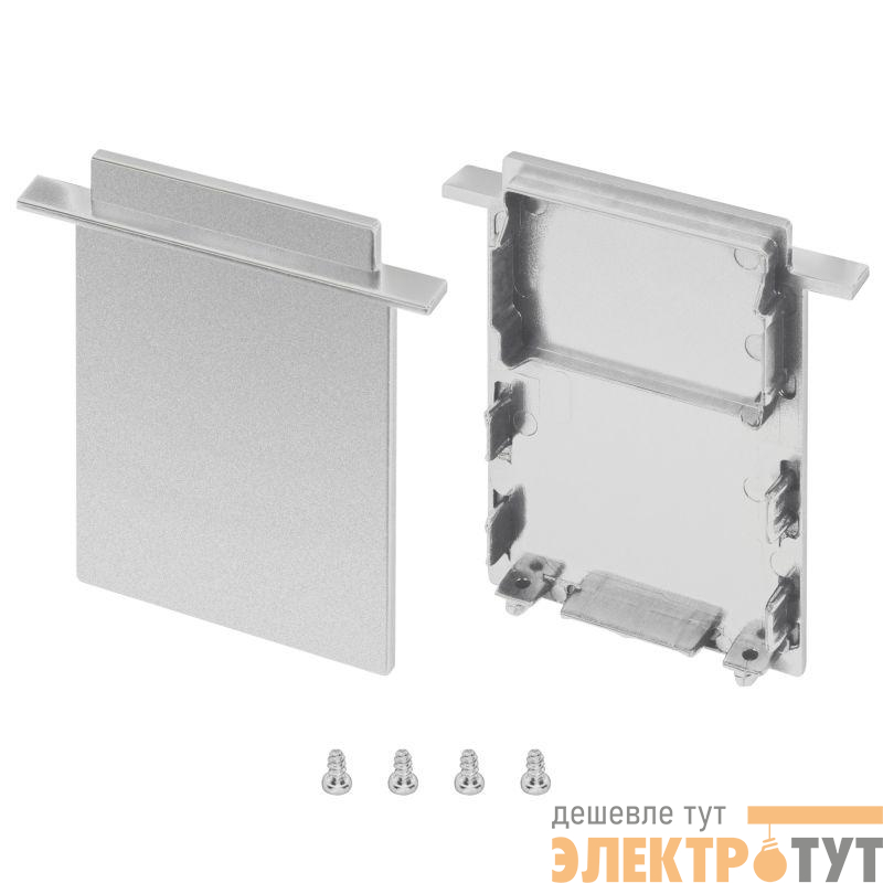 Заглушка SL-LINIA52-3L-F-HIGH глухая пластик (комплект) Arlight 044705