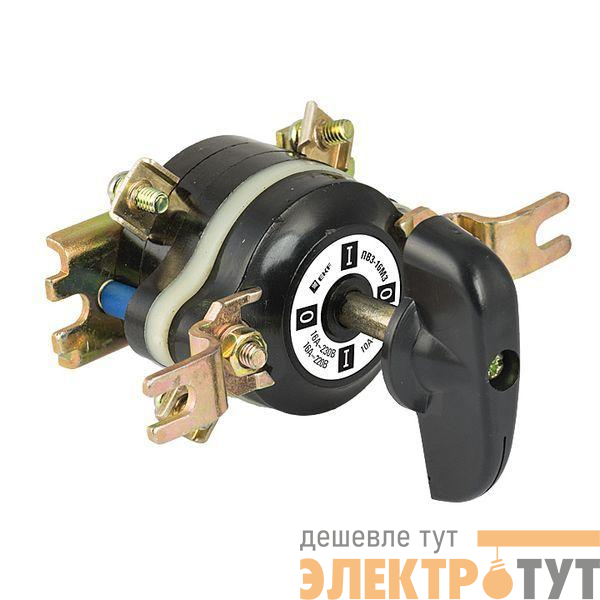 Выключатель пакетный 1-кл. 25А IP00 ПВ3-40 М3 исп.1 черн. EKF pv-3-40-1