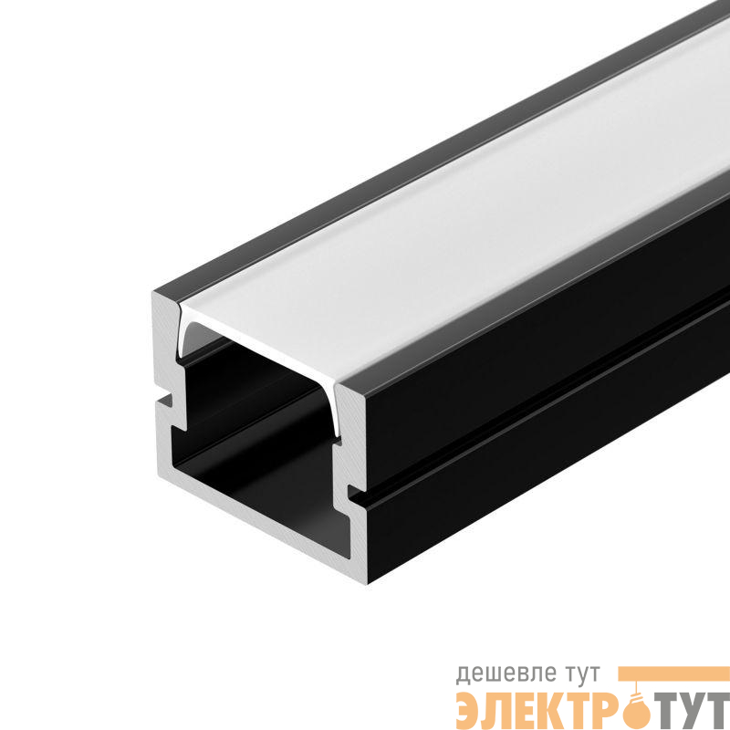 Профиль PDS-SM-3000 ANOD BLACK L3000 алюм. Arlight 037947