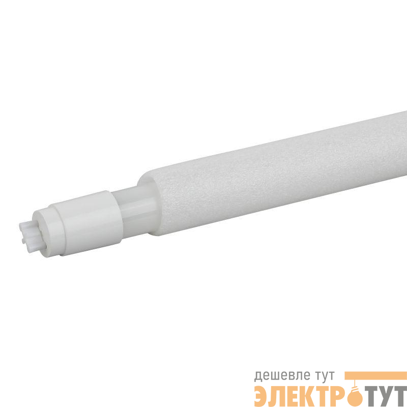 Лампа светодиодная RED LINE LED T8-10W-865-G13-600mm NTB G13 10Вт 6500К неповоротный цоколь; трубка-стекло холод. бел. Эра Б0062463