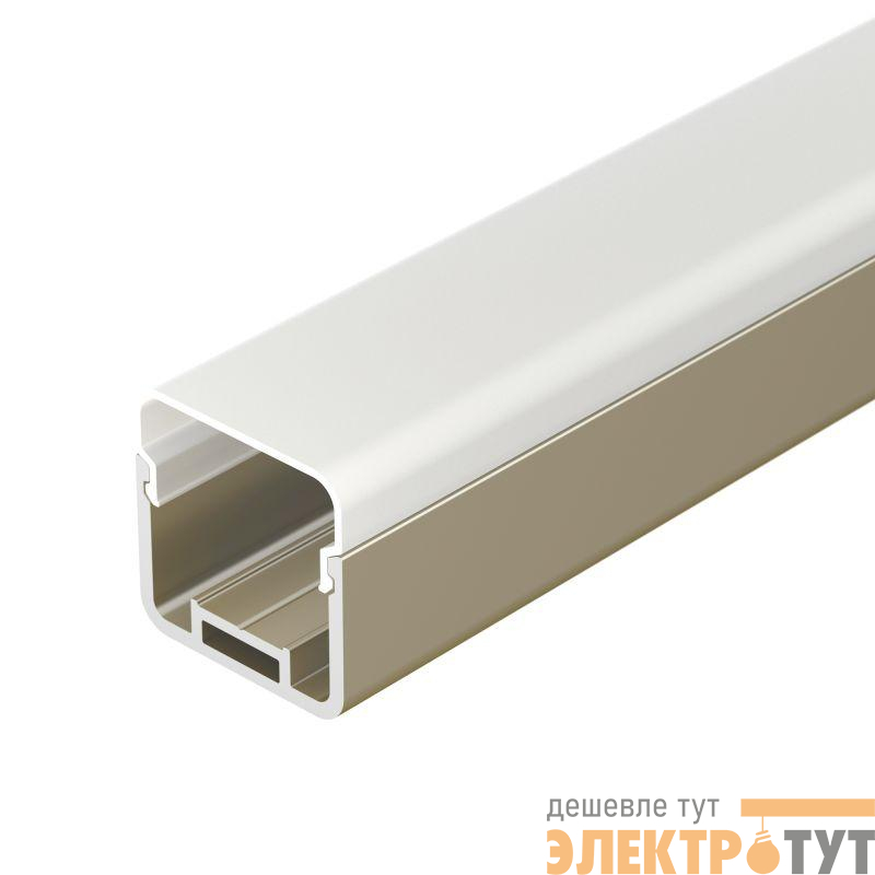 Профиль LINE-D-3030-2000 SQUARE OLIVE GREY+OPAL L2000 с экраном алюм. (компл.) Arlight 055097