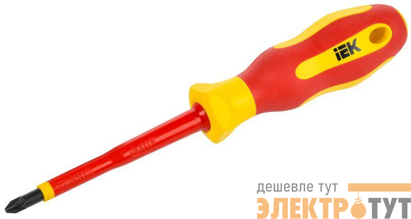 Отвертка диэлектрическая PZ2х100 Т2 ARMA2L 5 IEK A2L5-SC30-T2-PZ-20-100
