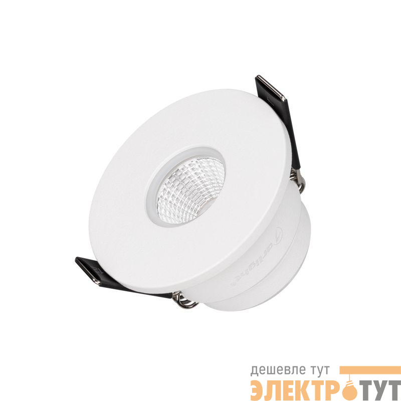 Светильник светодиодный MS-GLORY-BUILT-R54-5W Warm3000 (WH 60 deg 230В) IP54 металл Arlight 047287