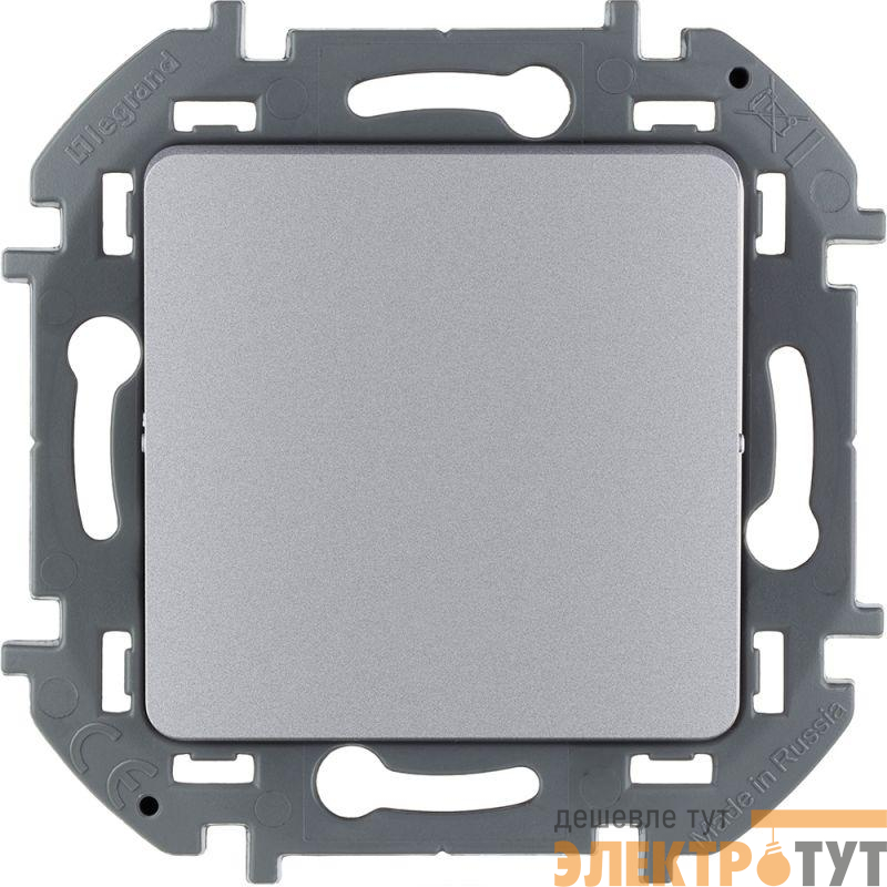 Переключатель перекрестный 1-кл. Inspiria 10А IP20 250В 10AX винтов. клеммы механизм алюм. Leg 673682