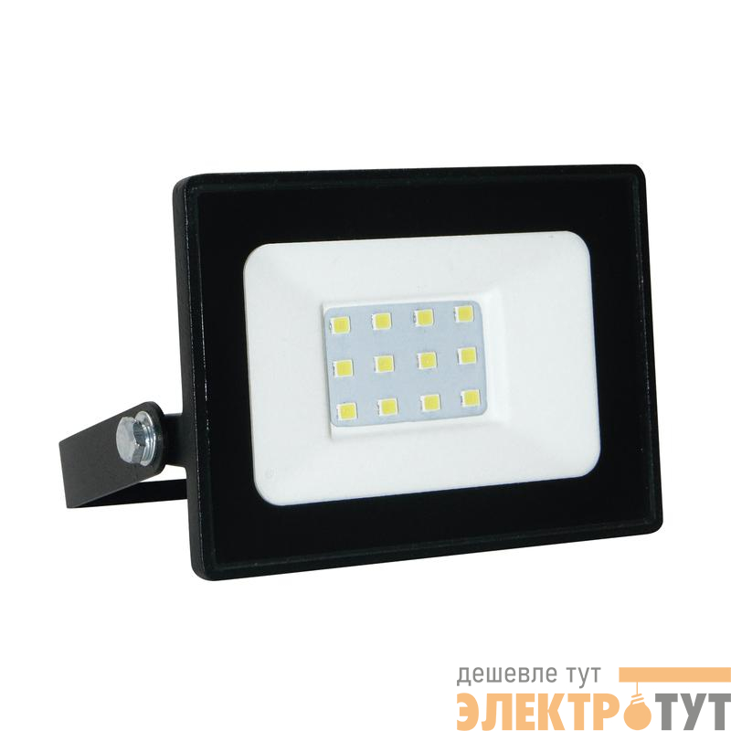 Прожектор светодиодный ULF-Q517 20Вт/6500К IP65 220-240В BLACK Volpe UL-00010716