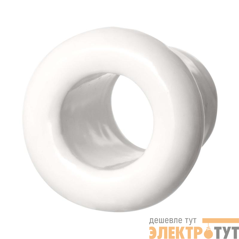 Втулка (проход через стену) керамика бел. (уп.32шт) Bironi R1-651-01-32