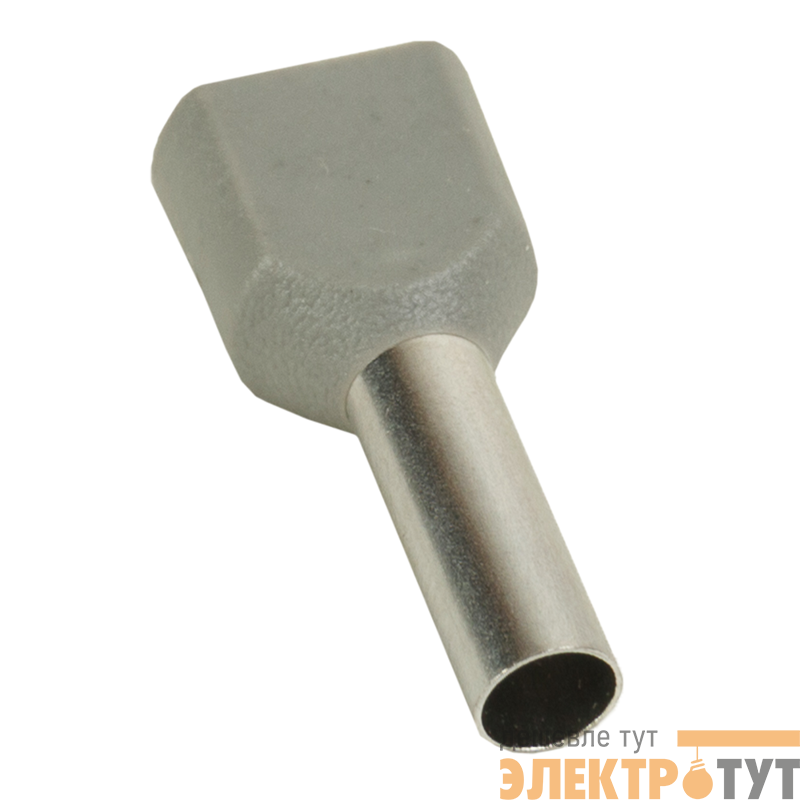 Наконечник штыревой втулочный под два провода НШвИ2 OptiKit T-Shv2-PVC- 4.0-12 (уп.100шт) КЭАЗ 278051