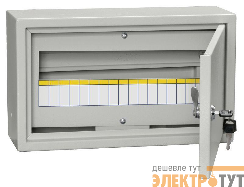 Корпус ЩРн-18 TITAN 3 265х440х120мм IP31 метал. IEK MKM14-N-18-31-Z