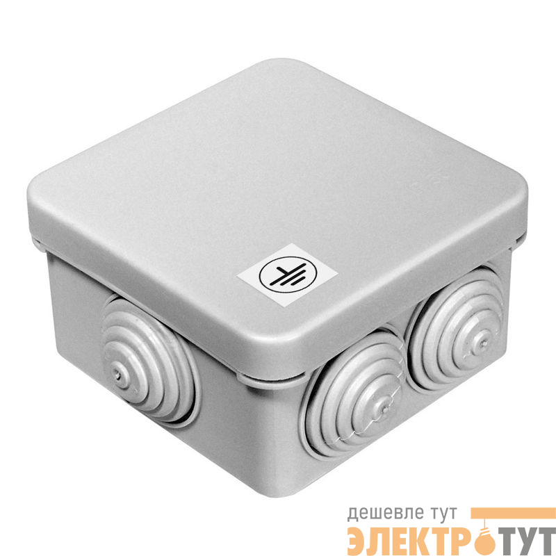 Коробка уравнивания потенциалов ОП 40-0200-У 70х70х40 Промрукав 40-0200-У