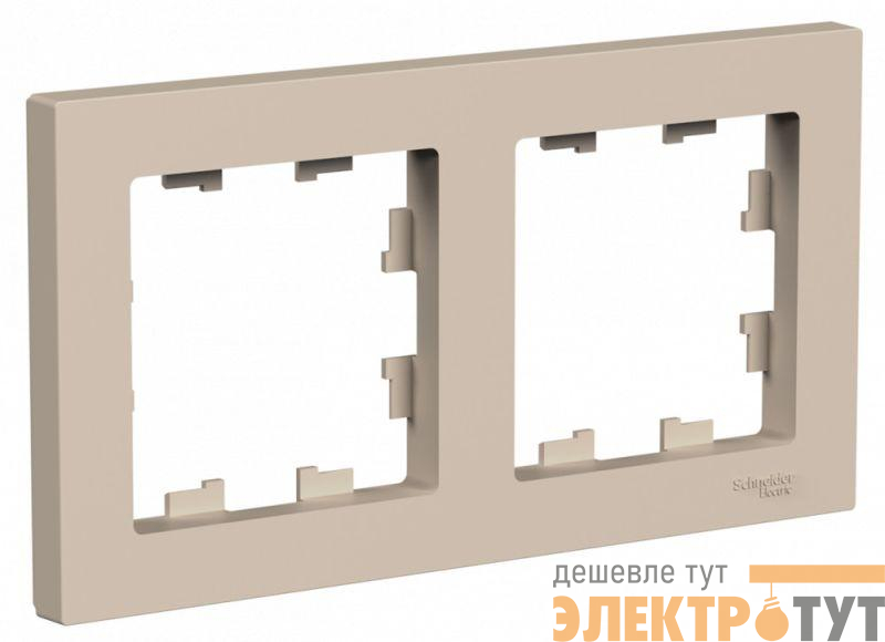 Рамка 2-м AtlasDesign универс. песочн. SE ATN001202