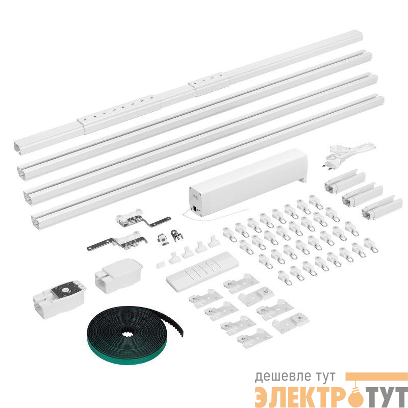 Карниз для штор с электроприводом CNK-M1-TY-RF-4M IP20 металл (комплект) Arlight 048757