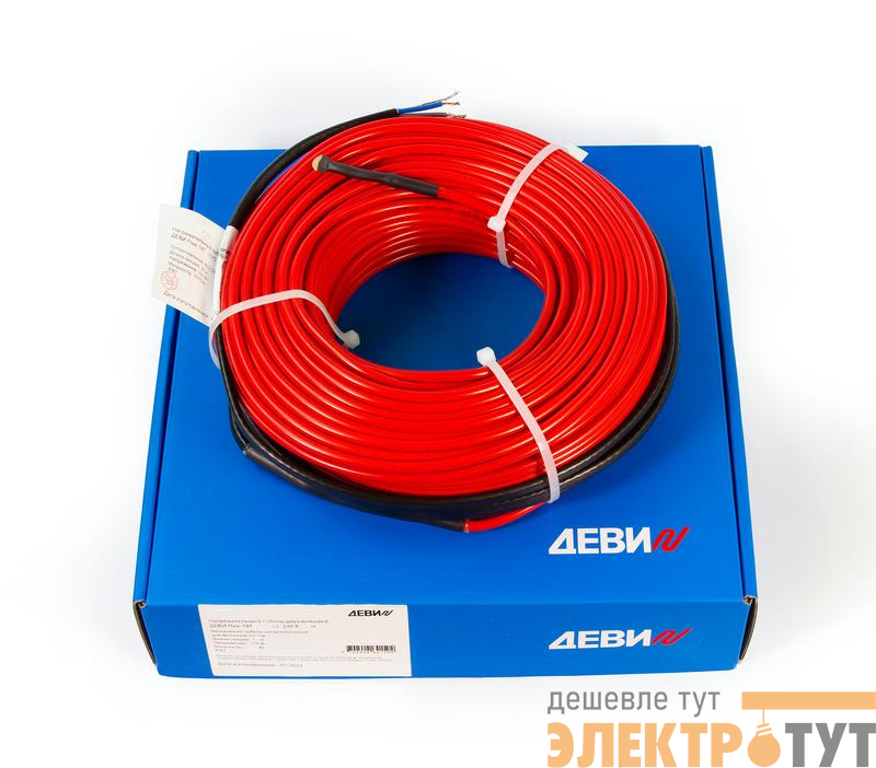 Кабель нагревательный Flex-18T 270Вт 230В (дл.15м) ДЕВИ 140F1237R