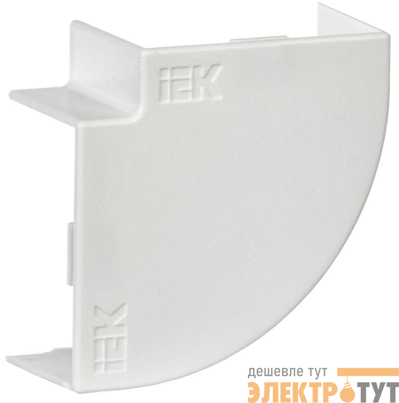 Поворот на 90град. 20х10 КМП ELECOR (уп.4шт) IEK CKMP10D-P-020-010-K01