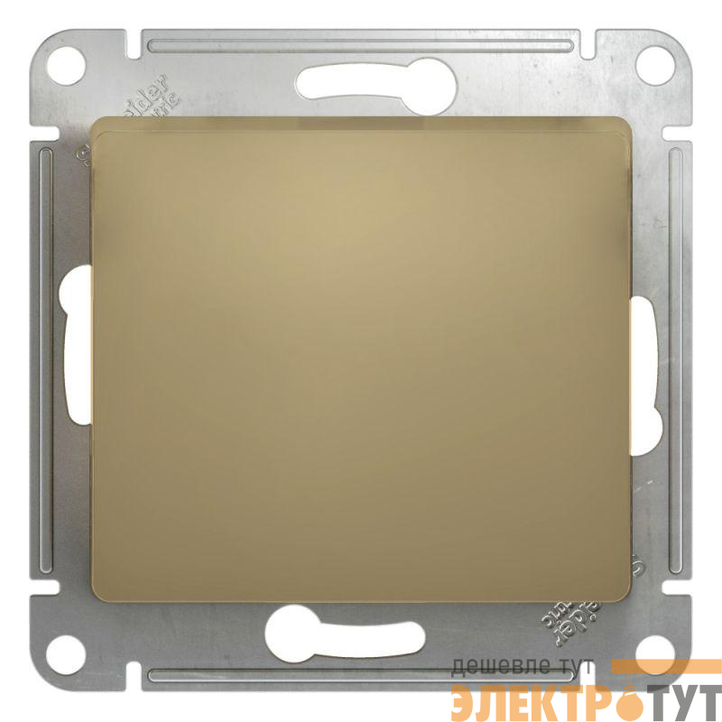 Переключатель перекрестный 1-кл. СП Glossa 10А IP20 (сх. 7) 10AX механизм титан SE GSL000471
