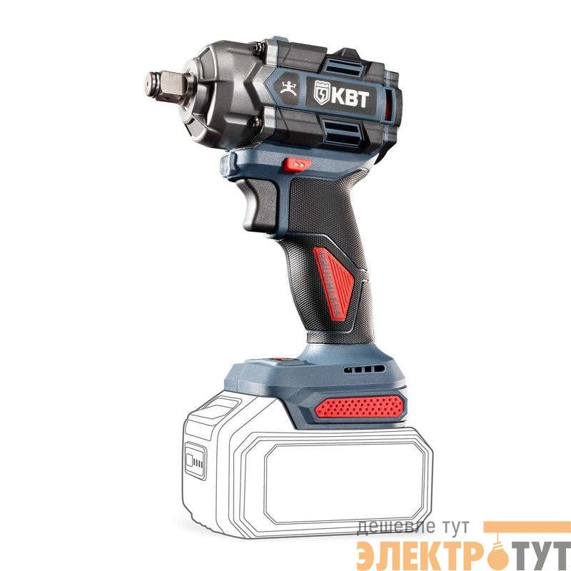 Гайковерт WB-20-500 (без АКБ и заряд. устр.) КВТ 104536