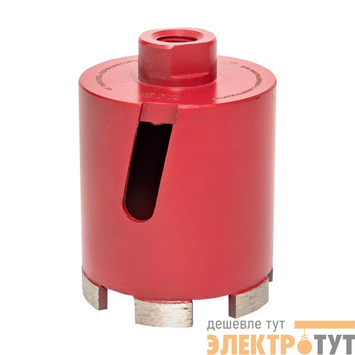 Коронка алмазная для дрелей с микроударом DCH-72MH Micro Hit Laser M16 Professional EKF dch-72-mh-m16