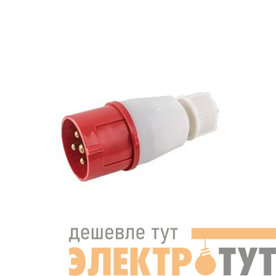 Вилка переносная PPC 014 3P+PE 16А 380В IP44 Pro JazzWay 5072275