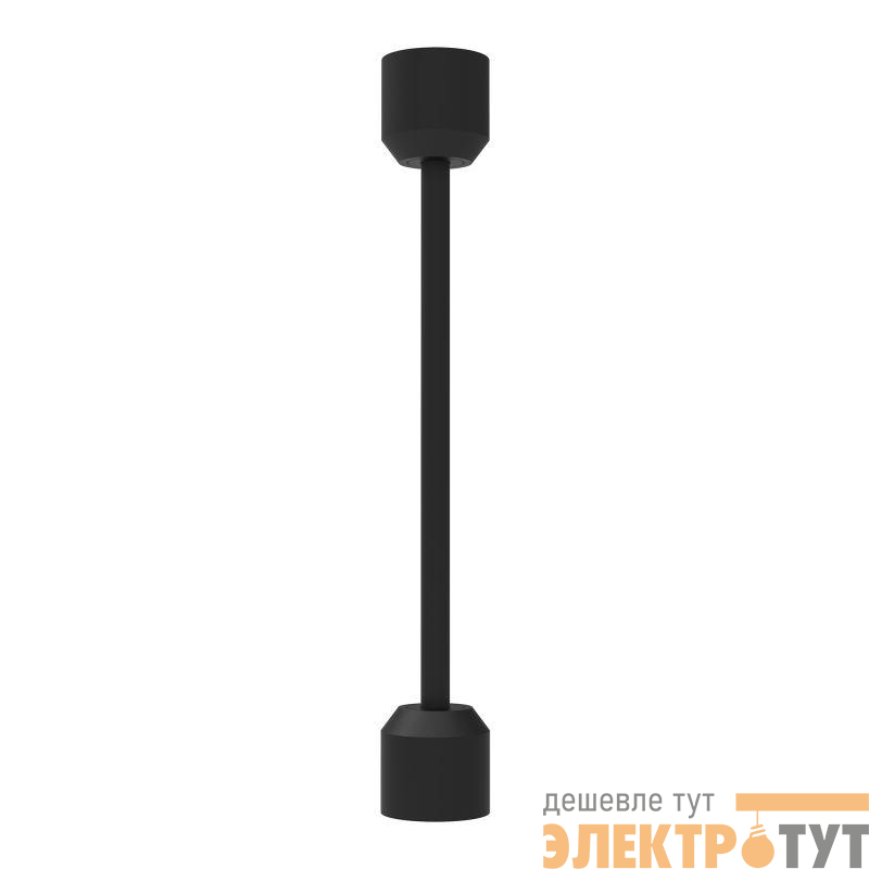 Коннектор жесткий с питанием ART-APRIORI-CON-ROD-A-L260-POWER (BK вертикальный) IP20 металл Arlight 039415