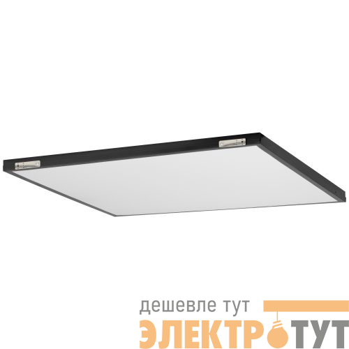 Светильник светодиодный SPO-14-38-6K-BL 38Вт 6500К IP40 3600лм 588х588 грильято матов. черн. Проектный Эра Б0063079