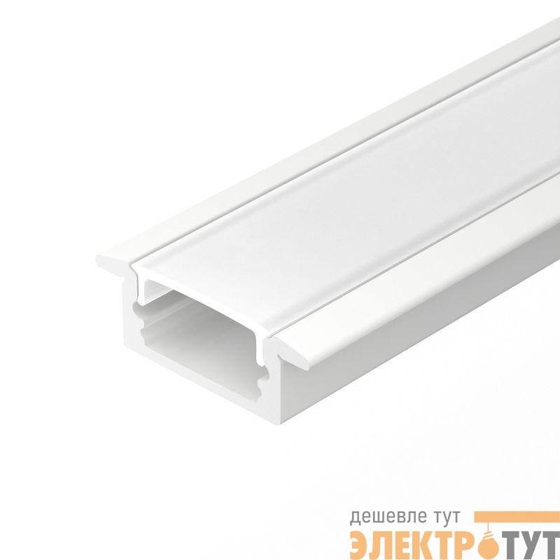 Профиль LINE-2308-F-2000 WHITE L2000 алюм. Arlight 044237(1)