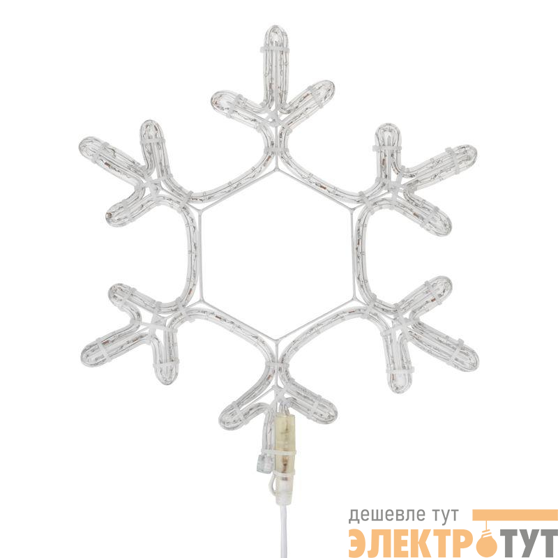 Фигура светодиодная "Снежинка" 45х38см LED бел. 12Вт 220В IP65 Neon-Night 501-212-1