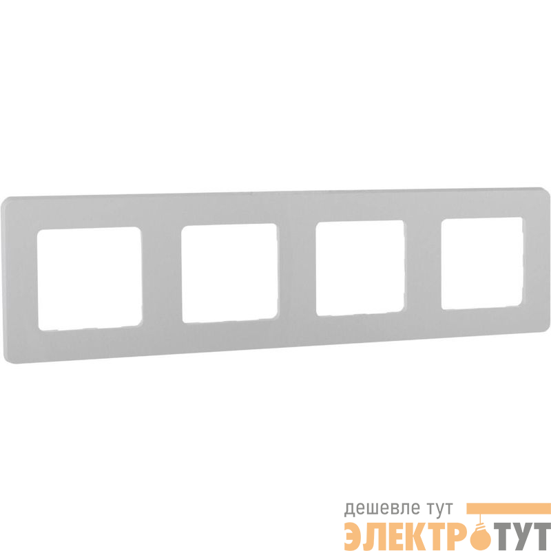 Рамка 4-м СП Inspiria IP20 бел. IEK 673960