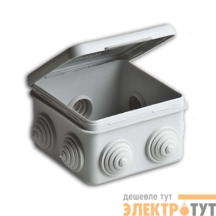 Коробка распределительная ОП 80х80х50мм IP54 Ruvinil 67040М