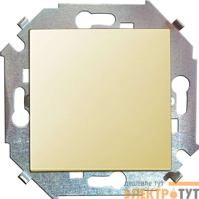 Переключатель проходной 1-кл. СП Simon 15 16А IP20 винтов. зажим механизм сл. кость Simon 1591201-031