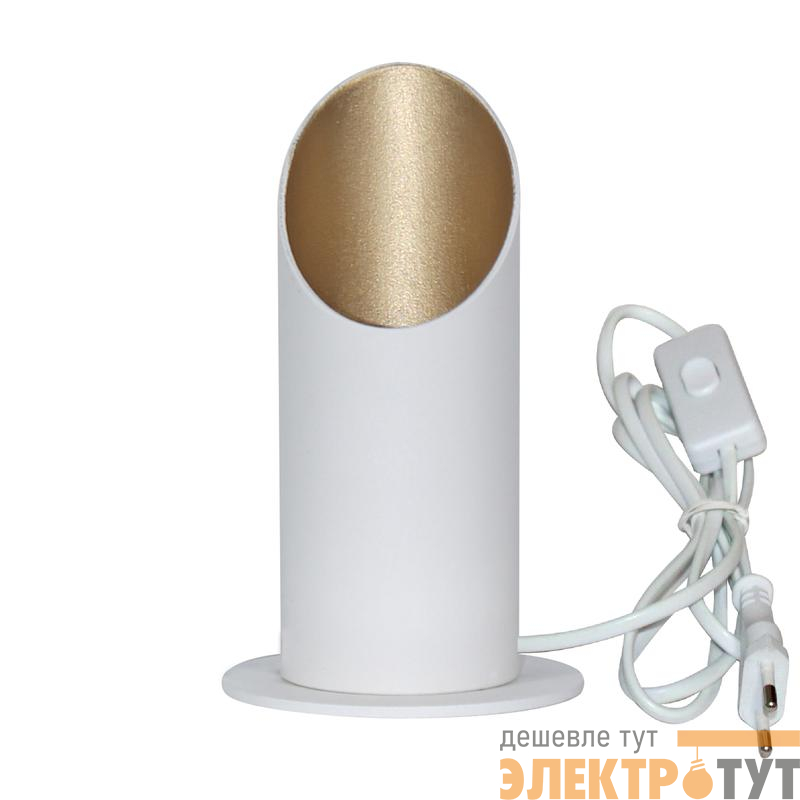 Светильник "Соната" 150 ННБ 63-60-009 G9 [ИМ] настол. бел.зол./шнур бел. Элетех 1005405284