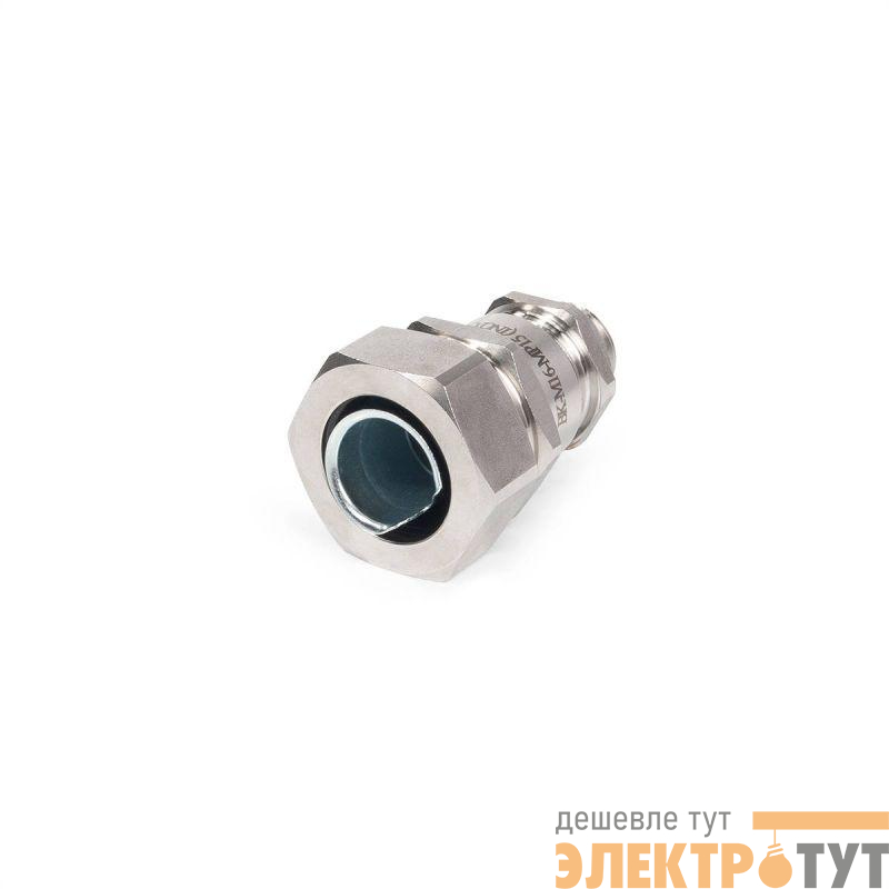 Ввод кабельный для металлорукава ВК-М16(6-12мм)-МР15 (INOX) нерж. сталь Fortisflex 89110