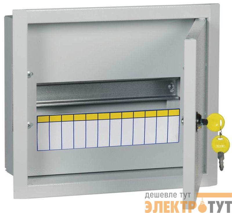 Корпус ЩРв-12 TITAN 3 265х310х120мм IP31 метал. IEK MKM14-V-12-30-T
