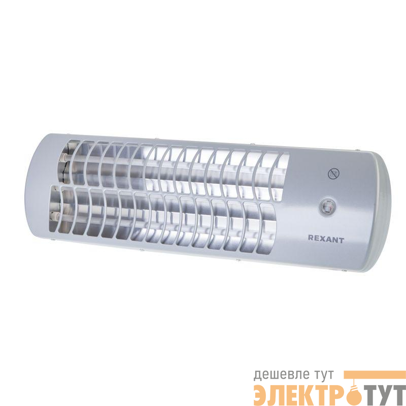 Обогреватель электрический инфракрасный панельный 1.5кВт с кварцевыми лампами в стальном корпусе с регулировкой мощности Rexant 60-0060