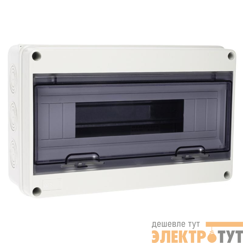 Бокс модульный накладной PDB/W 4015 GR (ЩРН-ПГ-15) IP65 пластик. Pro JazzWay 5072107
