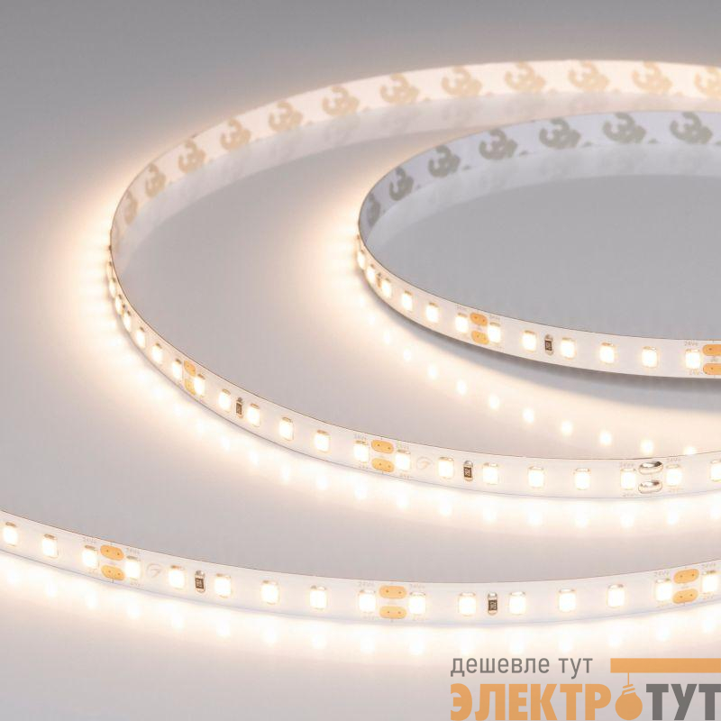 Лента светодиодная UL-A120-8mm 24В Warm 3000К 2Вт/м IP20 открытый (уп.5м) Arlight 057522