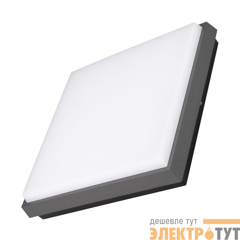 Светильник LGD-AREA-S240x240-25W Warm3000 (GR 110 deg 230В) (IP54 металл) Arlight 029952