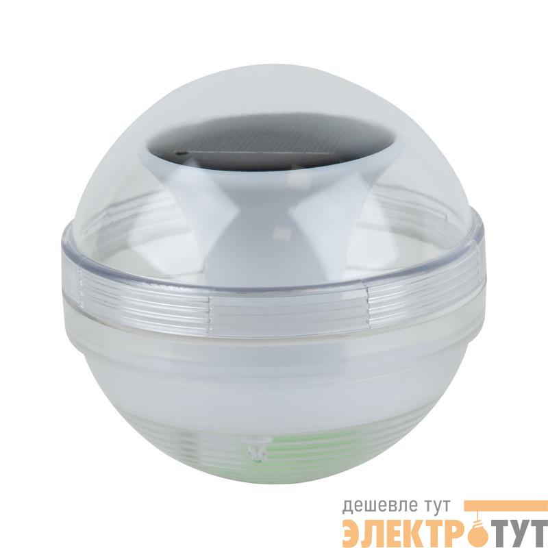 Светильник садовый USL-S-824/PT100 POOL LIGHT IP44 на солнечной батарее плавающ. 22 светодиода RGB свет. бел. свет. тепл. бел. свет. Uniel UL-00011597