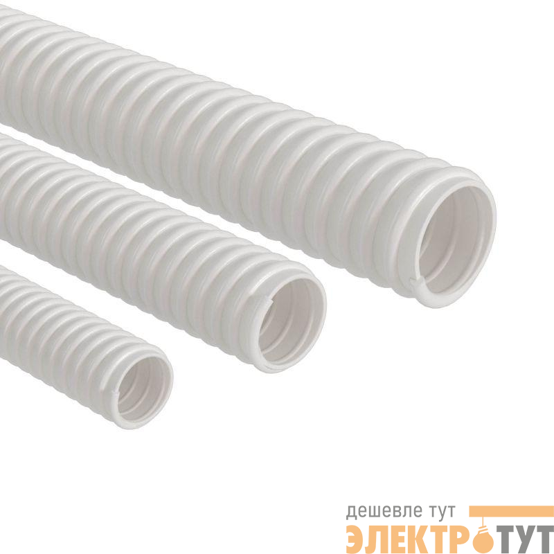 Труба ПВХ гибкая дренажная d28мм Angara армир. (уп.30м) DKC AIR28