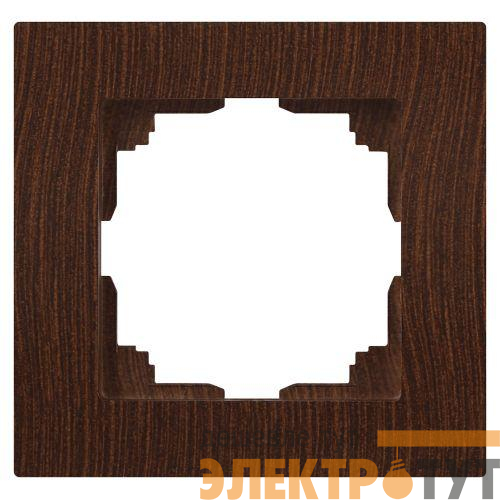 Рамка 1-м СП Accent 6-501-10 венге Intro Б0063770