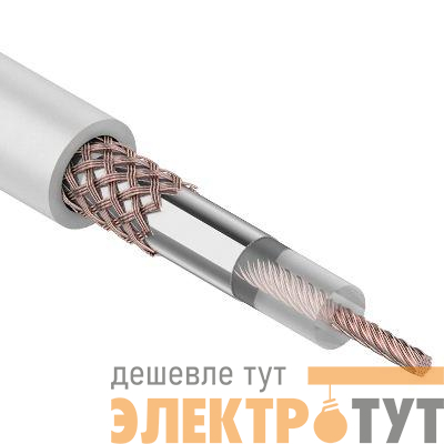 Кабель RG-58A/U (50Ом) бел.100м (м) Rexant 01-2001