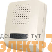 Звонок проводной Сверчок электрон. гонг 220В 80-90дБА бел. МОНОМАХ СВ-04