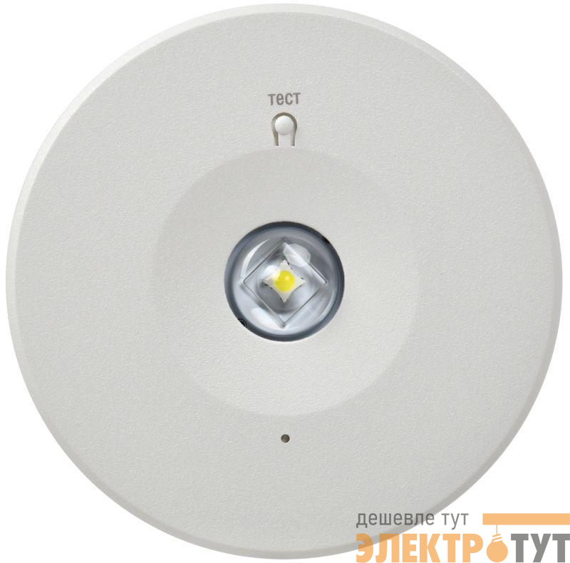 Светильник светодиодный ДПА 140 3ч IP20 аварийный непост. IEK LDPA0-140-3-3-20-K01