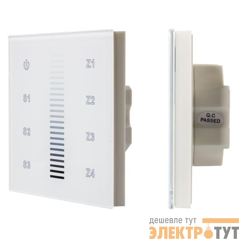 Панель сенсорная DALI-901-11-ADDR-3SC-DIM-DT6-IN White (BUS) (IP20 пластик) INTELLIGENT ARLIGHT 037190