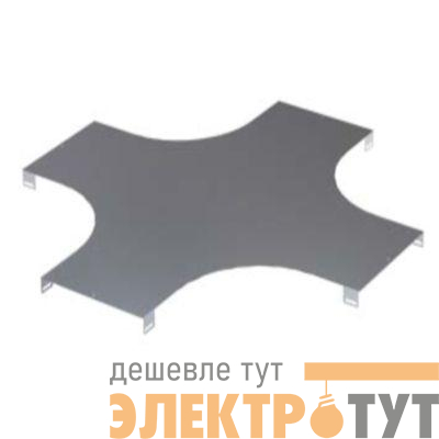 Крышка для ответвителя лестн. лотка X-образ. осн. 300 R-300 цинк-ламель DKC LK3003ZL