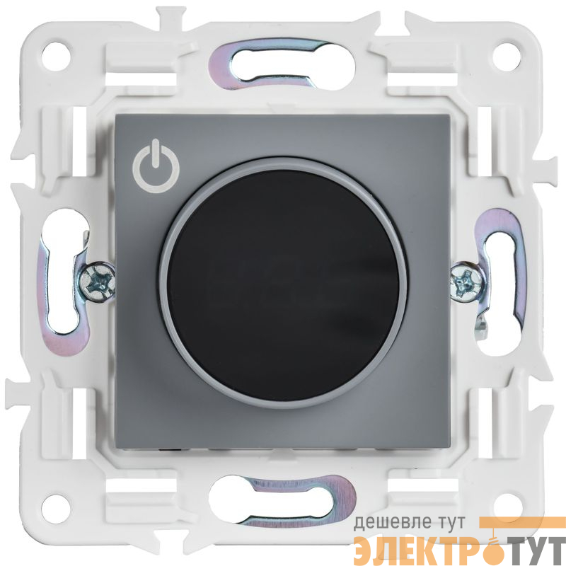 Термостат электронный SKANDY SK-T01Gr с индикацией сер. IEK SK-RT11-K03