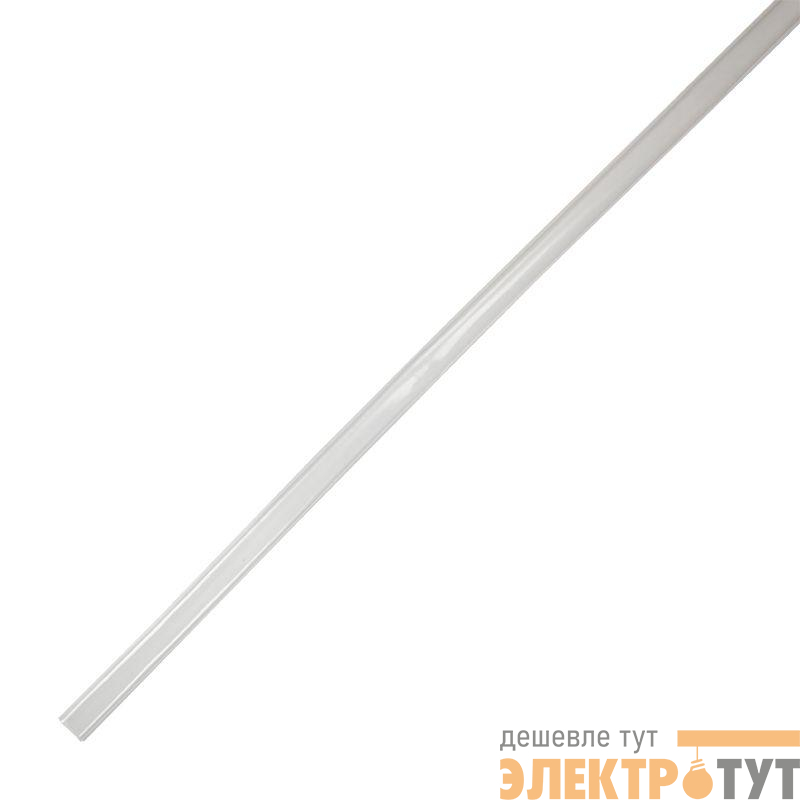 Трубка термоусадочная двустенная клеевая 18/6 (3:1) 1м прозр. Rexant 26-1809