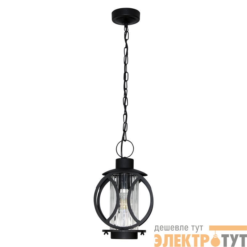 Светильник "Манхеттен" НПУ 02-100-002 (ИМ) подвесной черн. Элетех 1030480549