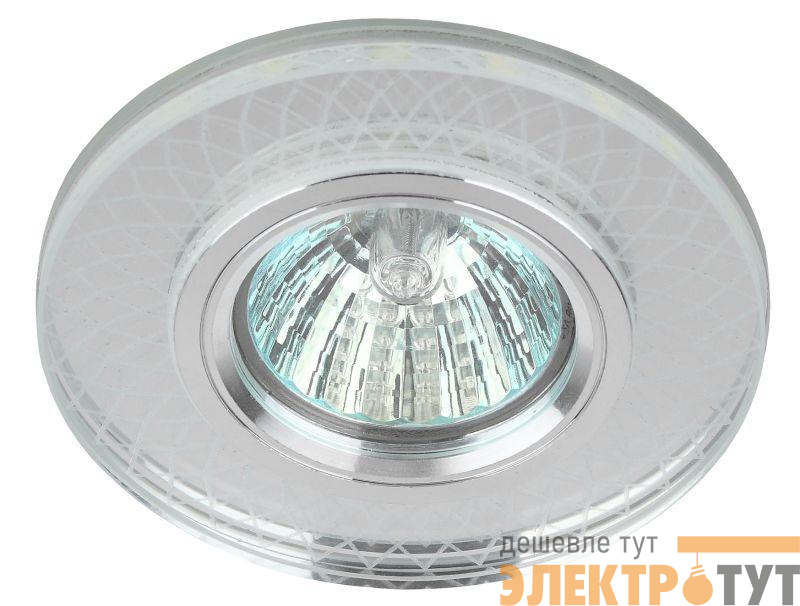 Светильник DK LD43 SL 3D декор cо светодиодной подсветкой MR16 зеркал. ЭРА Б0037353