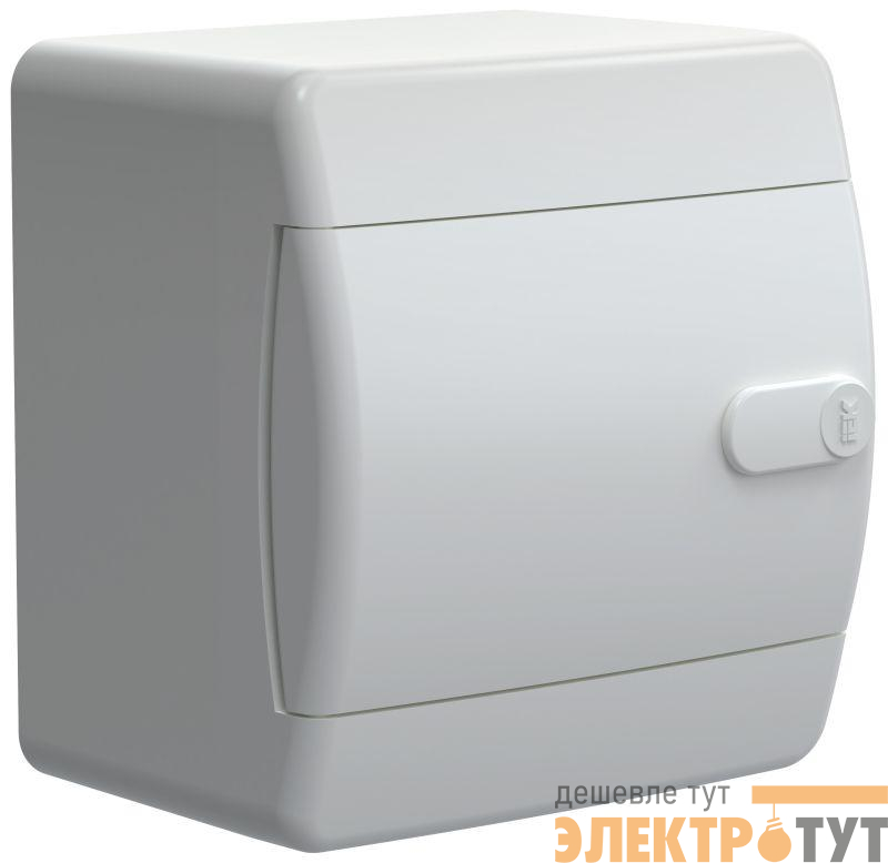 Корпус пластиковый ЩРН-П-4 IP41 бел. дверь UNION Compact IEK UIC-KP13-N-04-41-K01