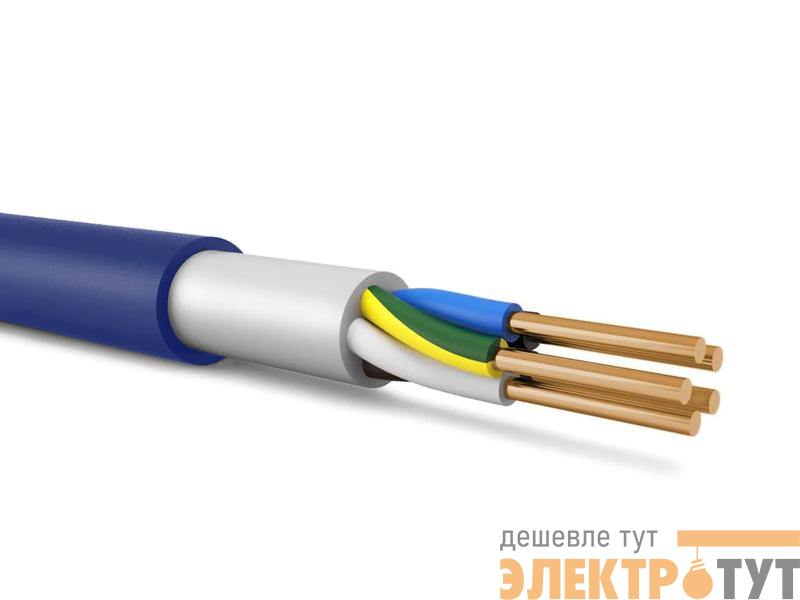 Кабель Русский Свет ВВГнг(А)-LSLTx 5х25 ОК (N PE) 0.66кВ (м) ЭК000106177