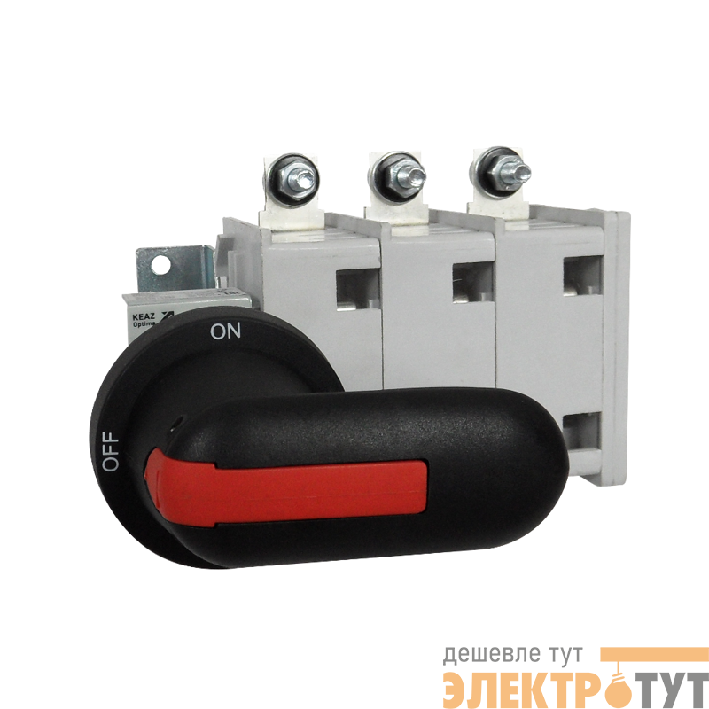 Выключатель нагрузки 3п 160А OptiSwitch DI-1-160-3P КЭАЗ 275542
